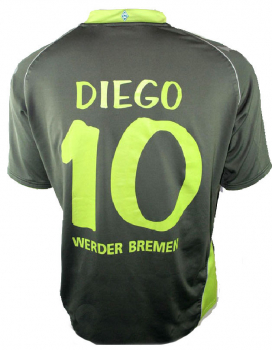 Kappa SV Werder Bremen camiseta 10 Diego 2007/08 Citibank 3rd senor S/M or XL