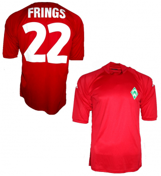 Kappa SV Werder Bremen Trikot 22 Thorsten Frings 2001/02 Ohne Sponsor Rot Neu Herren 2XL/XXL