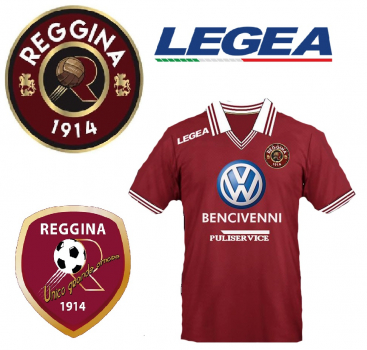 Legea Reggina Calcio Trikot VW Bencivenni 2014/15 100 Jahre rot heim Herren S