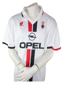 Lotto Ac Mailand Trikot ORIGINAL Opel 14 George Weah 1995/96 Herren XL