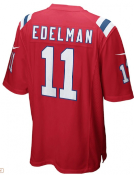 Nike New England Patriots Trikot 11 Julian Edelman NFL rot Alternate Vapor Limited jersey Herren XL