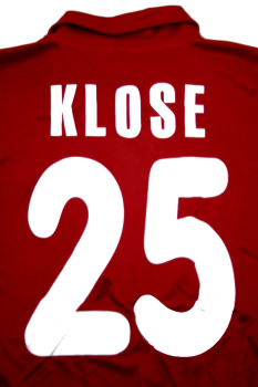 Nike 1. FC Kaiserslautern camiseta 25 Miroslav Klose 2000/2001 rojo senor S