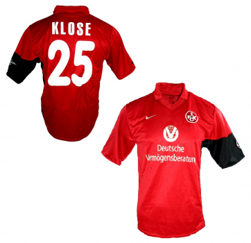 Nike 1.FC Kaiserslautern Trikot 25 Miroslav Klose 2000/2001 heim Herren S (eher M)
