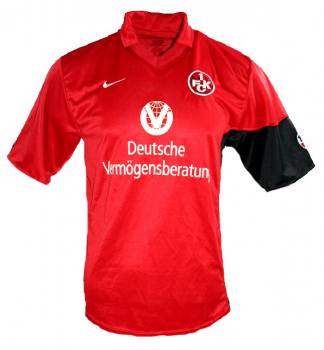 Nike 1. FC Kaiserslautern camiseta 25 Miroslav Klose 2000/2001 rojo senor S