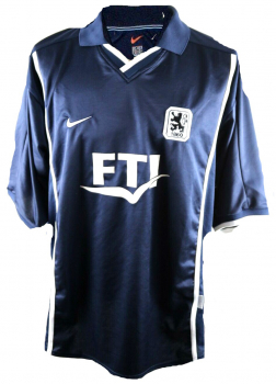 Nike 1860 München Trikot 2000/01 FTi Touristik Navy Marine Dunkelblau auswärts Herren M