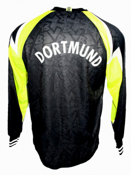 Nike Borussia Dortmund Trikot 8 Zorc 9 Chapuisat 13 Riedle 1995/96 BVB schwarz Continentale Herren XL oder 2XL/XXL