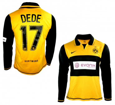 Nike Borussia Dortmund Trikot 17 Dede 2007/08 BVB Evonik Matchworn Langarm Herren M