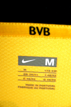 Nike Borussia Dortmund camiseta 17 Dede 2007/08 Evonik Matchworn senor M