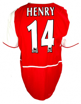 Nike FC Arsenal Trikot 14 Thierry Henry 2003/04 Ungeschlagen Heim Herren XL