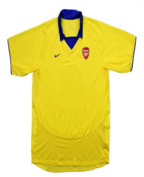 Nike FC Arsenal London Trikot 8 Freddie Ljungberg ohne o2 Sponsor gelb Herren XL