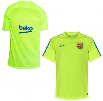 Nike FC Barcelona Trikot 10 Lionel Messi 2016/17 Beko Matchworn Gelb Training Shirt Herren XL