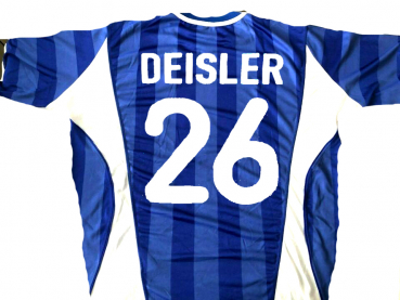 Nike Hertha BSC Berlin Trikot 26 Sebastian Deisler 2000/2001 Otelo O.tel.o blau auswärts Herren XL