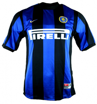 Nike Inter Mailand Trikot 10 Roberto Baggio 1999/2000 CL Pirelli Herren M