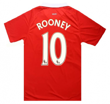 Nike Manchester United camiseta 10 Wayne Rooney 2010/11 A-on rojo NUEVO senor L