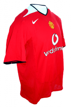 Nike Manchester United Trikot 7 Cristiano Ronaldo 2004-06 Vodafone rot Herren XL & Kinder 164-176 cm