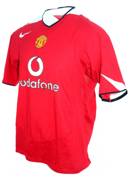 Nike Manchester United Trikot 7 Cristiano Ronaldo 2004-06 Vodafone rot Herren XL & Kinder 164-176 cm