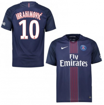 Nike Paris St. Germain Trikot 10 Zlatan Ibrahimovic 2016//17 heim Fly Emirates Herren S