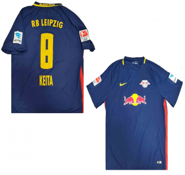 Nike RB Red Bull Leipzig Trikot 8 Naby Keita 2016/17 auswärts marine navy Herren XXL/2XL