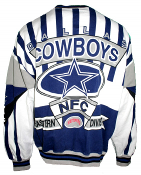 Nutmeg Dallas Cowboys Sweatshirt NFL American Football men's XL