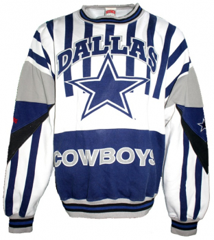 Nutmeg Dallas Cowboys Sweatshirt NFL American Football men's XL