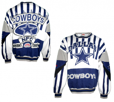 Nutmeg Dallas Cowboys Sweatshirt Pullover NFL American Football Herren XL