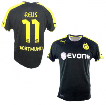 Puma Borussia Dortmund Trikot 11 Marco Reus 2013/14 BVB Schwarz Herren M