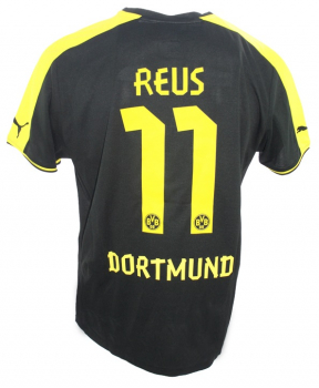 Puma Borussia Dortmund Trikot 11 Marco Reus 2013/14 BVB Schwarz Herren M