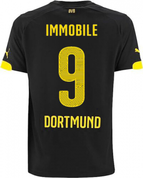 Puma Borussia Dortmund Trikot 9 Ciro Immobile 2014/2015 CL Schwarz BVB Herren M