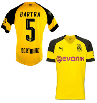 Puma Borussia Dortmund Trikot 5 Marc Bartra 2018/19 heim BVB Herren M