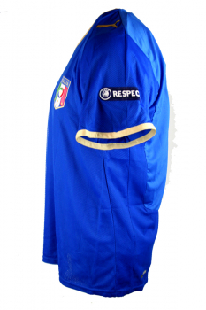 Puma Italien Trikot 9 Luca Toni Euro 2008 Blau Heim Kurzarm Herren M