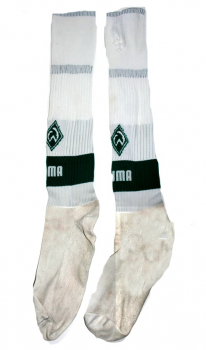 Preview: Puma SV Werder Bremen Stutzen nur die Strümpfe Trikot 1997/98 Heim O-Tel-O Herren M 40-43