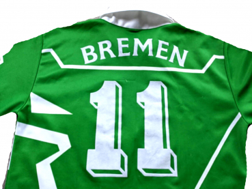 Puma SV Werder Bremen Trikot 11 Wynton Kiwi Rufer 1993/94 grün Dbv Herren M