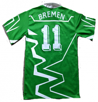 Puma SV Werder Bremen Trikot 11 Wynton Kiwi Rufer 1993/94 grün Dbv Herren M