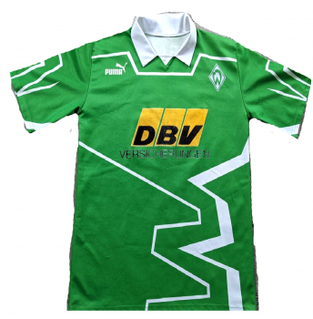 Puma SV Werder Bremen Trikot 11 Wynton Kiwi Rufer 1993/94 grün Dbv Herren M