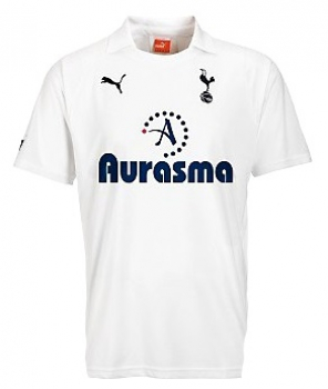 Puma Tottenham Hotspur Trikot 2011/12 heim weiß Aurasma Kinder 158 cm - 170 cm = Kids XL oder Damen 38/40