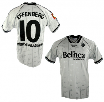 Reebok Borussia Mönchengladbach Trikot 10 Stefan Effenberg 1998/99 Belinea Herren S
