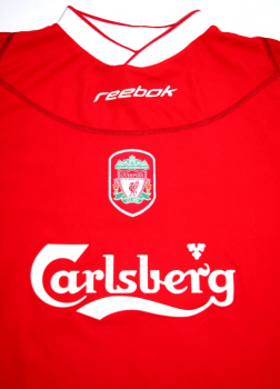 Reebok FC Liverpool Trikot 10 Michael Owen 2002-2004 Carlsberg Herren S