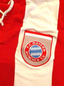Retro FC Bayern Múnich camiseta 1924 - 1969 blanco y rojo nuevo senor XL