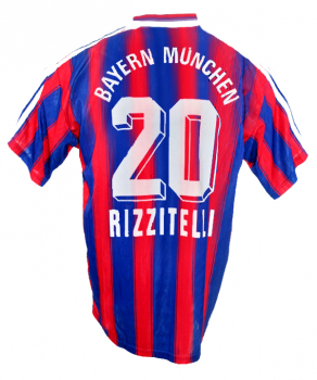 Adidas FC Bayern München Trikot 20 Rugero Rizzitelli 1995/96 Opel Herren L