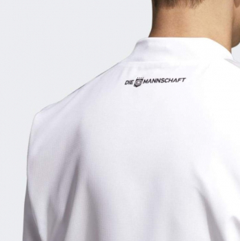 Adidas Deutschland Trainings-Jacke WM 2918 Präsentationsjacke weiß grau DFB Herren XL oder XXL