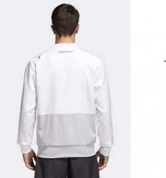 Adidas Deutschland Trainings-Jacke WM 2918 Präsentationsjacke weiß grau DFB Herren XL oder XXL