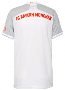 Adidas FC Bayern München Trikothose 2020/21 weiß/grau auswärts (kein Trikot) Herren L