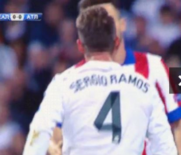 Adidas Real Madrid camiseta 4 Sergio Ramos 2014/15 Emirates home señor XL