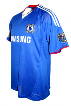 Adidas FC Chelsea London Trikot 8 Frank Lampard 2010/11 Blau Samsung Matchworn Herren L