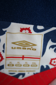 Umbro Inglaterra camiseta 4 Steven Gerrard 2008 - 2010 rojo senor XL