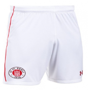 Under Armour FC St Pauli Trikot-Shorts-Hose 2016/17 away auswärts weiß Herren XL