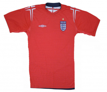 Umbro England Trikot Euro 2004 Rot Auswärtstrikot Herren M oder XL