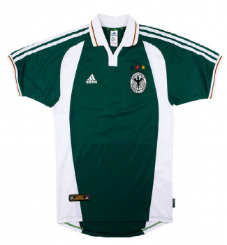 Adidas Deutschland Trikot Euro EM 2000 DfB grün auswärts Kinder 140 oder 176 cm