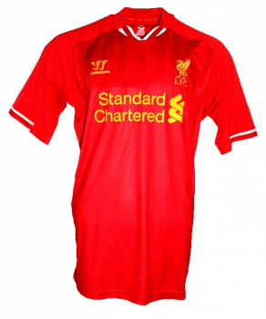 Warrior FC Liverpool Trikot 7 Luis Suárez 2013/14 Heim Herren XXL/2XL