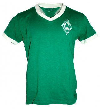 Retro SV Werder Bremen Trikot 1964/65 Meister Auswärts Grün Herren XL